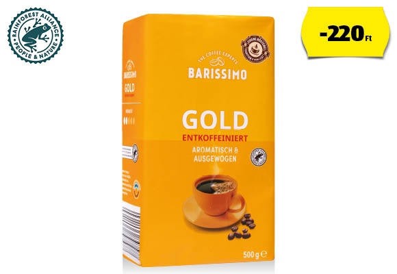 BARISSIMO Gold, 500 g/csomag