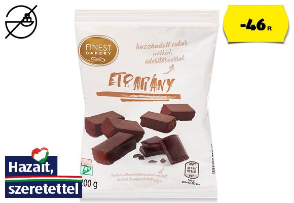 FINEST BAKERY Kakaós étparány, 200 g/csomag