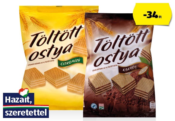 Töltött ostya, 200 g/csomag