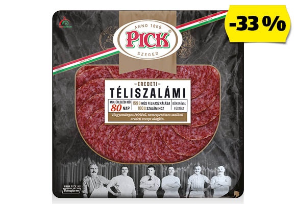 PICK Téliszalámi, 70 g/csomag