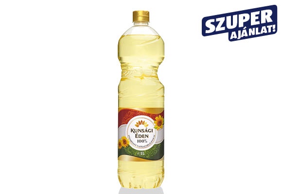 KUNSÁGI ÉDEN Napraforgóolaj, 1 l/flakon