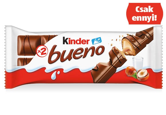 KINDER Bueno, 43 g/csomag