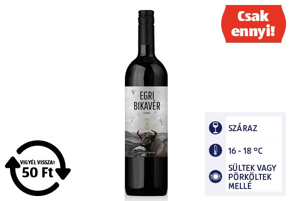 EGER Bikavér, 0,75 l/üveg