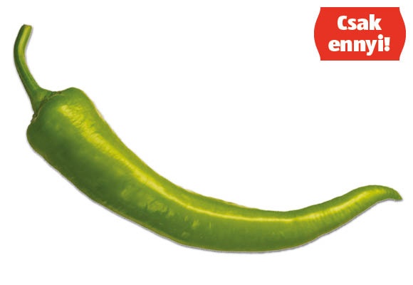 Hegyes erős paprika, /darab