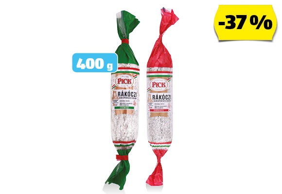 PICK Rákóczi szalámi, 400 g/darab