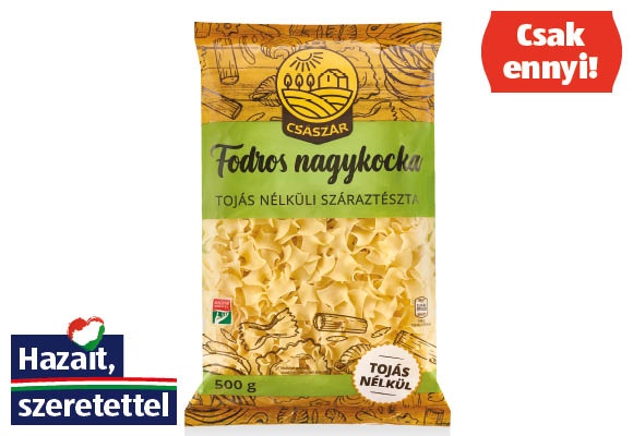 CSÁSZÁR Fodros nagykocka, 500 g/csomag
