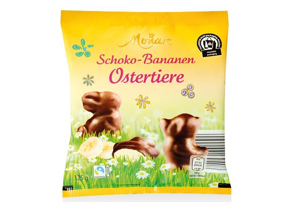 MONARC Banándesszert, 125 g/csomag