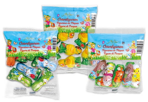 MONARC Húsvéti csokoládéfigurák, 100 g/csomag