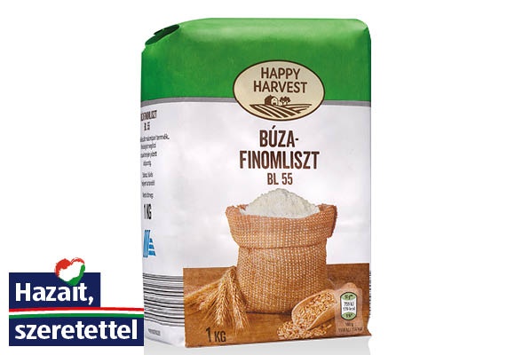 HAPPY HARVEST Finomliszt, 1 kg/csomag