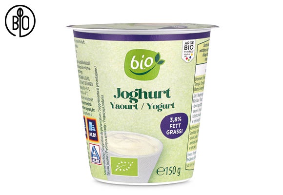 BIO BIO Natúr joghurt, 150 g/pohár