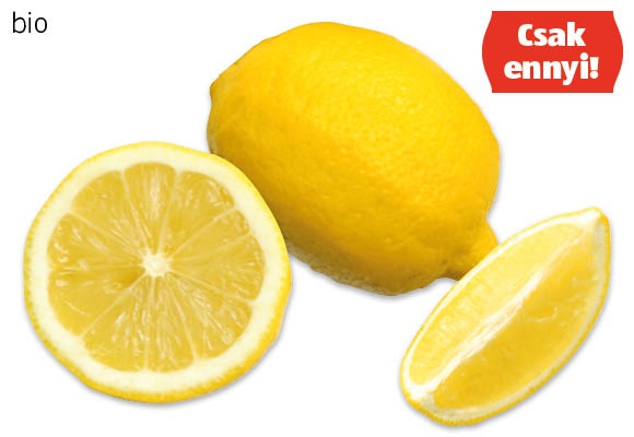 BIO NATURA Bio citrom, 500 g/csomag