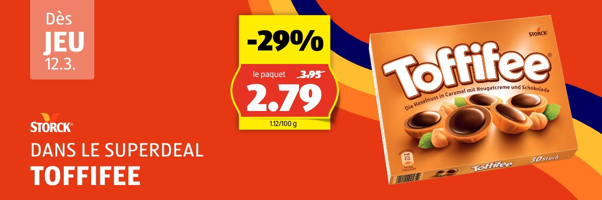SuperDeal dès jeudi 12.3.