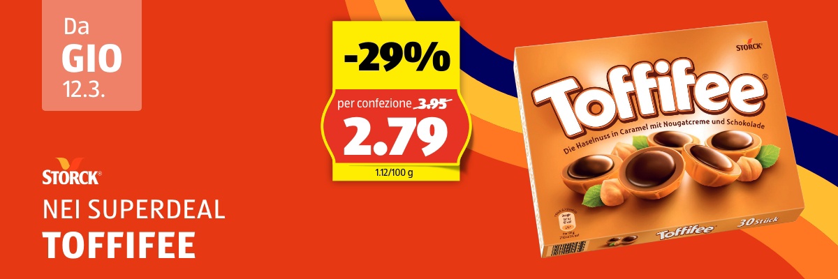 SuperDeal da giovedì, 12.3.