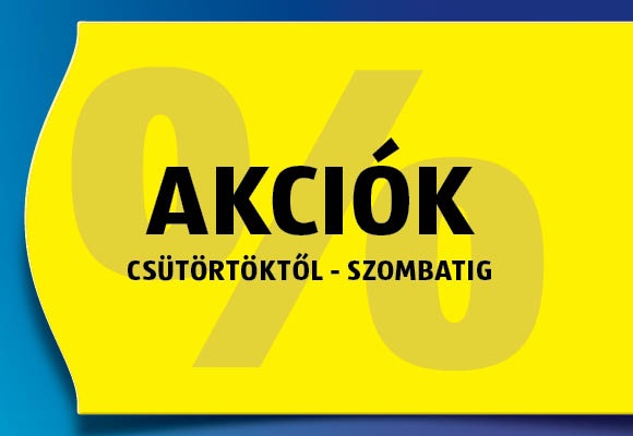 Akciók csütörtöktől szombatig, 2026.04.02-től 2026.04.04-ig
