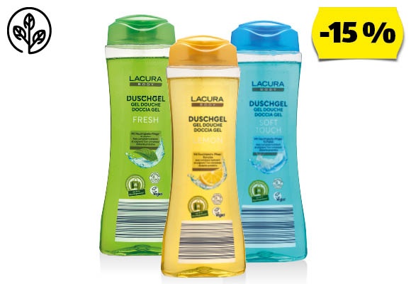 LACURA Tusfürdő, 400 ml/flakon