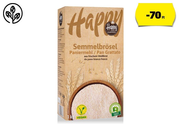 HAPPY HARVEST Panírmorzsa, 1 kg/doboz