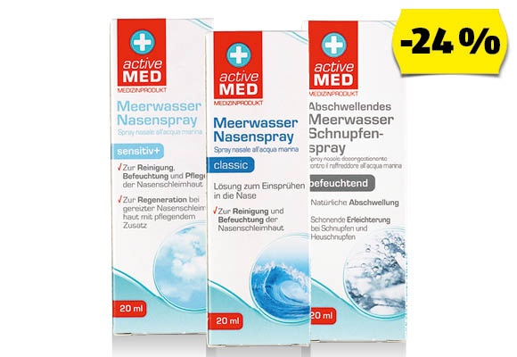 ACTIVE MED Tengervizes orrspray, 20 ml/flakon