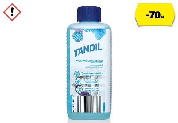 TANDIL Mosógéptisztító, 500 ml/flakon