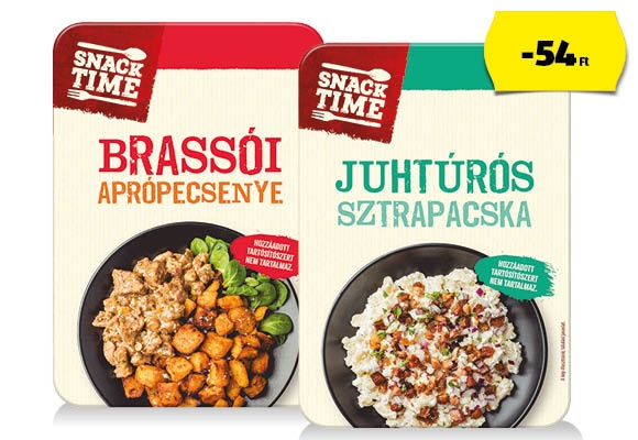 SNACK TIME Készétel, 330 g/doboz