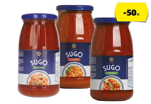 CUCINA Tésztaszósz, 475 g/üveg