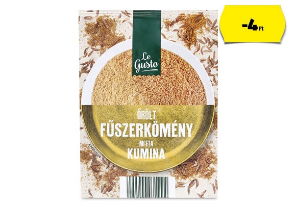 LE GUSTO Őrölt kömény, 25 g/csomag