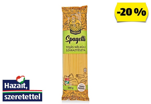 CSÁSZÁR Spagetti, 500 g/csomag