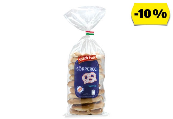 SNACK FUN Sörperec, 180 g/csomag