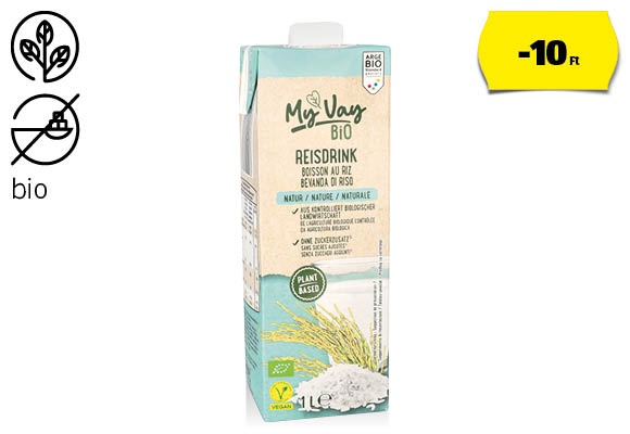 MYVAY BIO Rizsital, 1 l/doboz