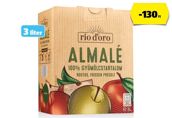 RIO D’ORO Almalé, 3 l/doboz