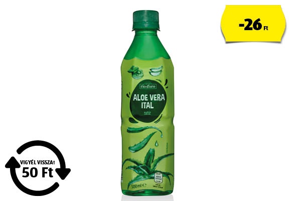 RIO D’ORO Aloe vera ital, 500 ml/palack