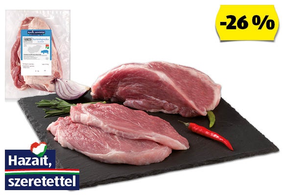 HÚSMESTER Friss sertéslapocka, /kg
