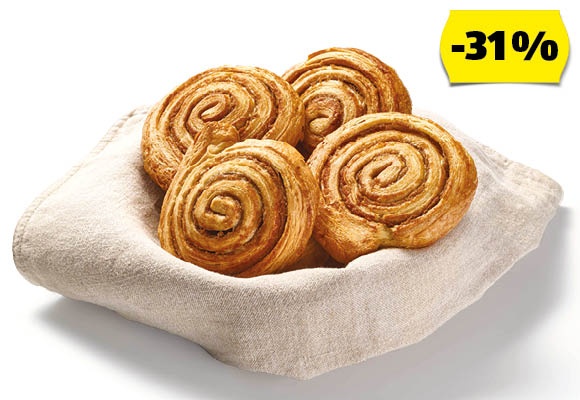 AZON MELEGÉBEN Fahéjas csiga, 100 g/darab