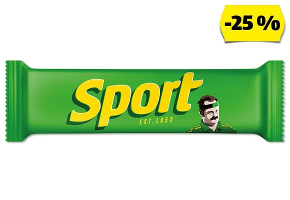 MONDELEZ Sport szelet, 31 g/darab 
