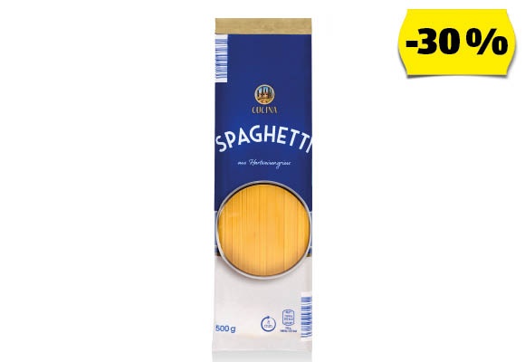 CUCINA Spagetti, 500 g/csomag