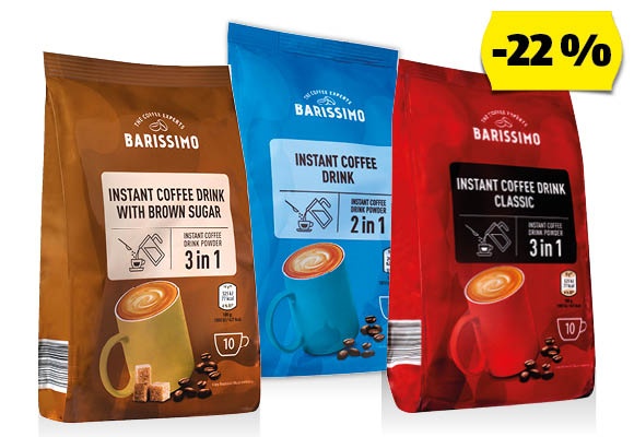 BARISSIMO Kávé, 10 x 18 g vagy 10 x 14 g/csomag