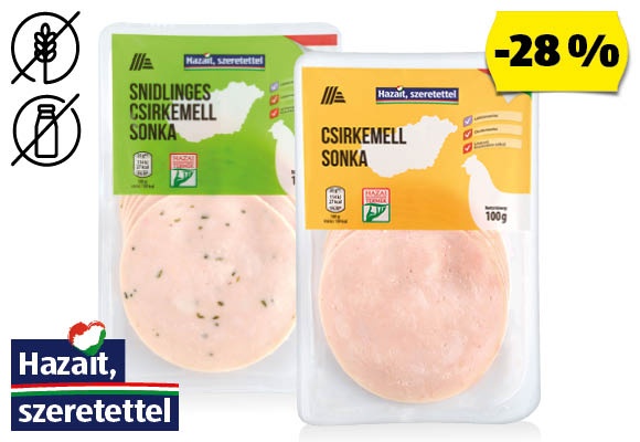 Csirkemellsonka, 100 g/csomag