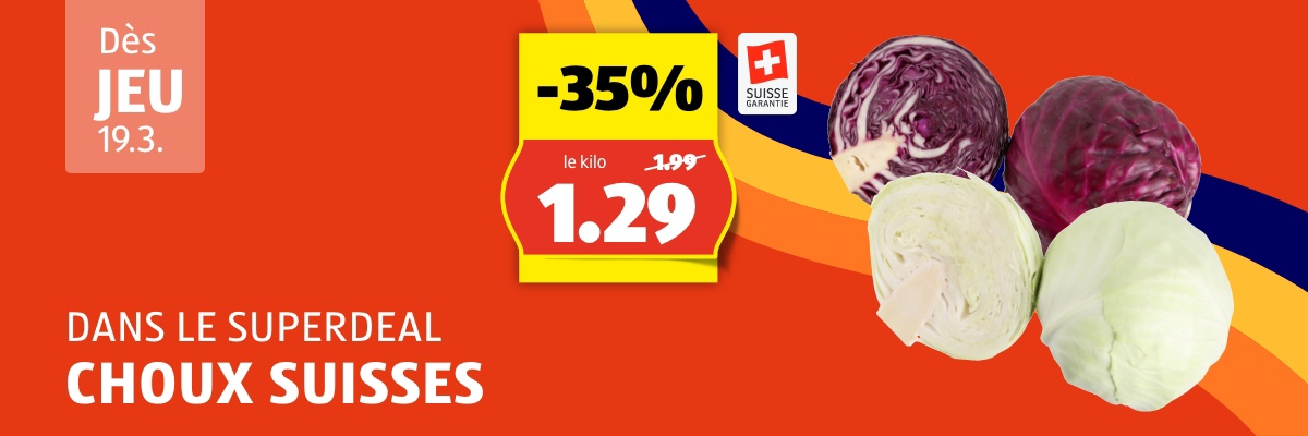 SuperDeal dès jeudi 19.3.
