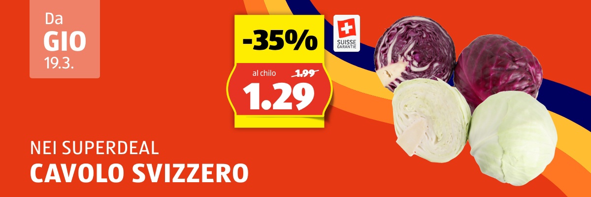 SuperDeal da giovedì, 19.3.