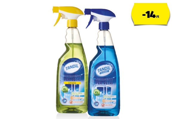 TANDIL Ablaktisztító, 1 l/flakon