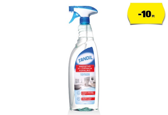 TANDIL Fürdőszobai tisztítószer, 1 l/flakon