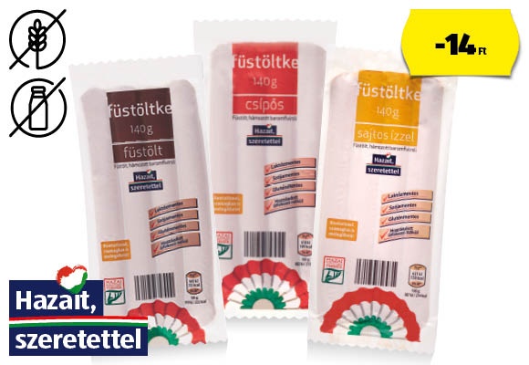 KOKÁRDÁS Füstöltke, 140 g/csomag