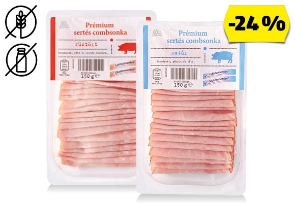 Prémium sertéssonka, 150 g/csomag
