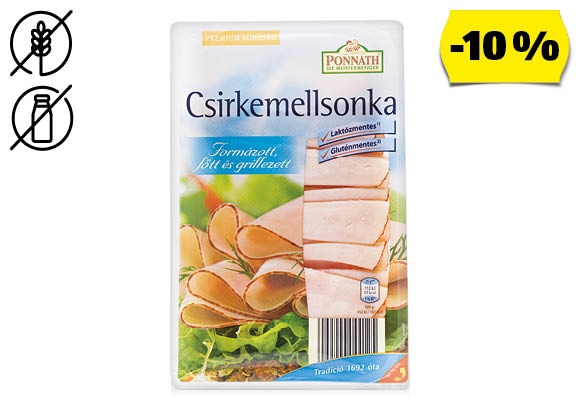 Csirkemellsonka, 150 g/csomag
