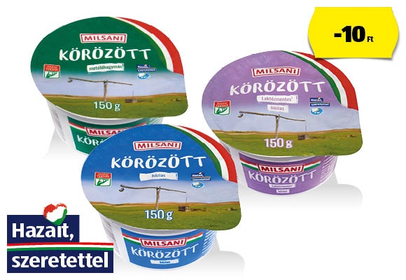 MILSANI Körözött, 150 g/tégely
