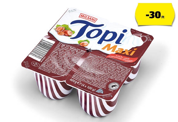 MILSANI Topi, 4 x 100 g/csomag