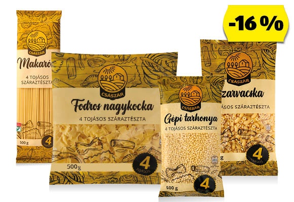 CSÁSZÁR Tészta, 500 g/csomag