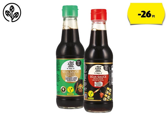 ASIA GREEN GARDEN Szójaszósz, 250 ml/üveg