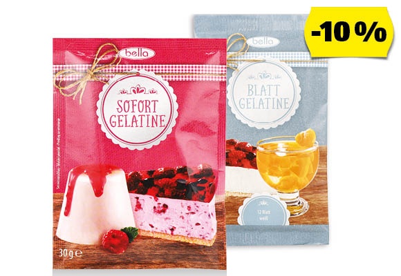 BELLA Zselatin, 30 g vagy 20 g/csomag