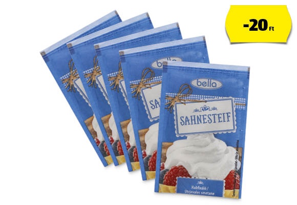 BELLA Habfixáló, 5 x 8 g/csomag