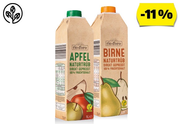 RIO D’ORO Rostos gyümölcslé, 1 l/doboz